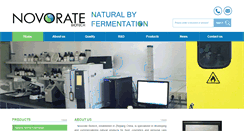 Desktop Screenshot of novorate.com